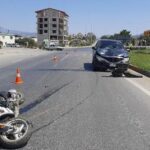 Gazipaşada kaza: 2 yaralı