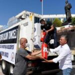 Muratpaşadan Tuncelide yangınla mücadeleye destek