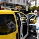 Servis ve taksiler ücretsiz dezenfekte edilecek