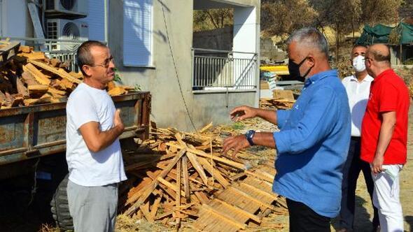 Manavgat Belediyesi afet bölgelerinde çalışmalarını sürdürüyor