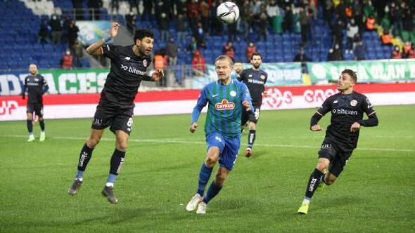 Çaykur Rizespor - Fraport TAV Antalyaspor: 2-1