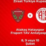 Antalyasporun kupada rakibi Hatayspor