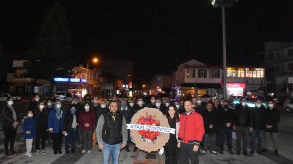 Atatürk Anıtına saldırı Demrede protesto edildi