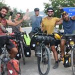 Fransız arkadaşların bisiklet turu