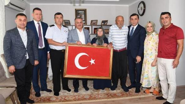 Vali Yazıcı, şehit Murat Güneyin ailesini ziyaret etti