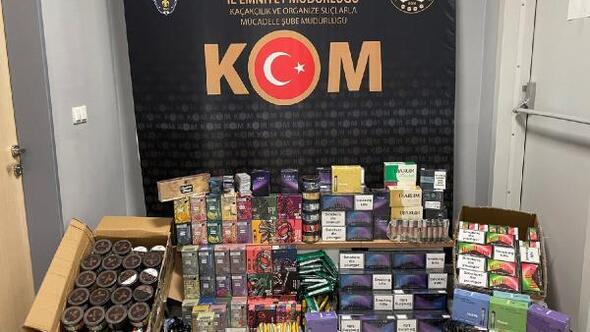 Antalyada gümrük kaçağı sigara satan 2 kişi yakalandı