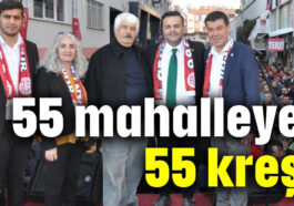 55 mahalleye 55 kreş olacak