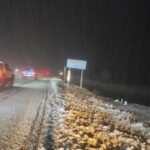 Konya- Antalya karayolunda ulaşıma kar engeli