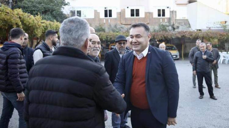 Başkan Yücel taksicilerin konuğu oldu