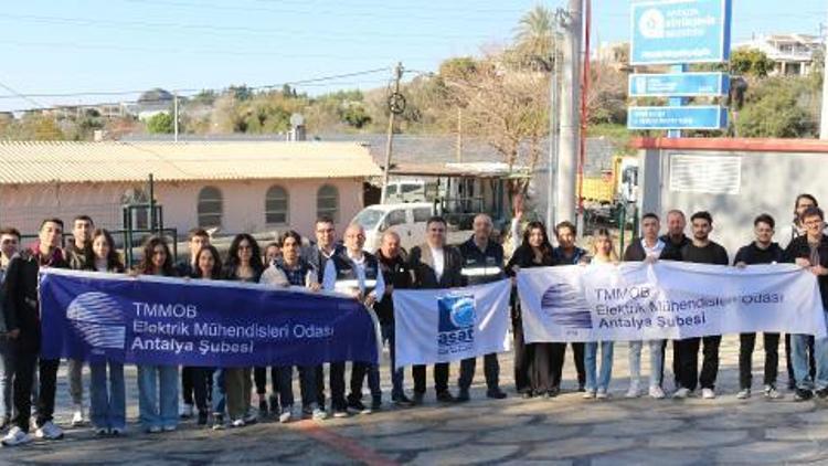 Üniversitelilerden ASAT Tesisine teknik gezi