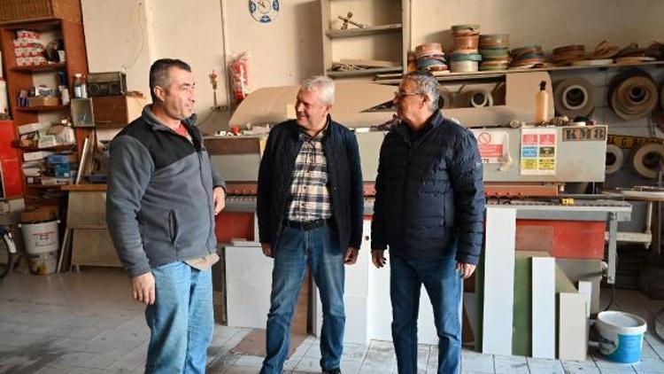 Başkan Topaloğlu, sanayi esnafının yeni yılını kutladı