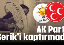 AK Parti Serik'i kaptırmadı