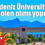 Akdeniz Üniversitesi personel alacak! Son başvuru 10 Ocak