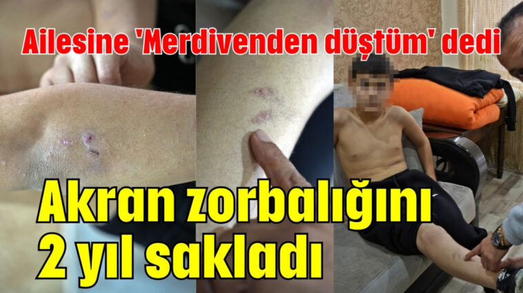 Akran zorbalığını 2 yıl sakladı