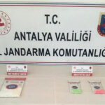 Antalya'da uyuşturucu operasyonu: 3 gözaltı