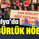 Atalay’a özgürlük nöbeti