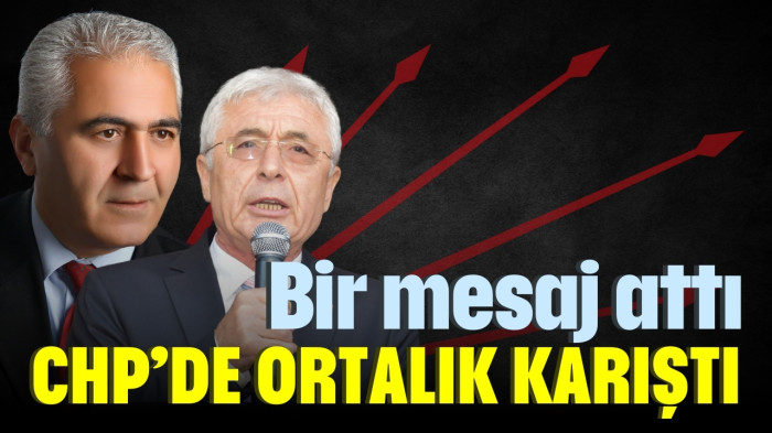 Bir mesaj attı CHP’de ortalık karıştı