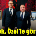 Böcek, Özel'le görüştü