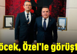 Böcek, Özel'le görüştü
