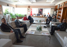 Çetin'den Topaloğlu'na ziyaret