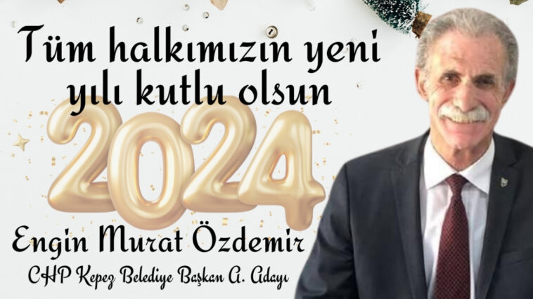 Engin Murat Özdemir CHP Kepez Belediye Başkan A. Adayı