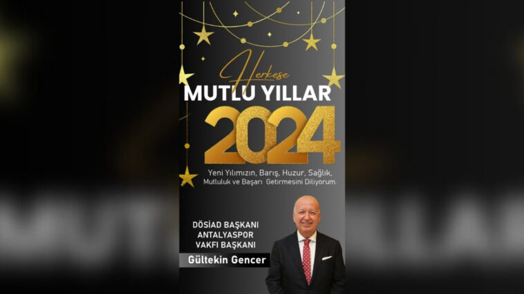 Gültekin Gencer Döşemealtı Belediye Başkan A. Adayı