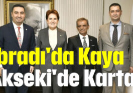 İbradı'da Kaya Akseki'de Kartal