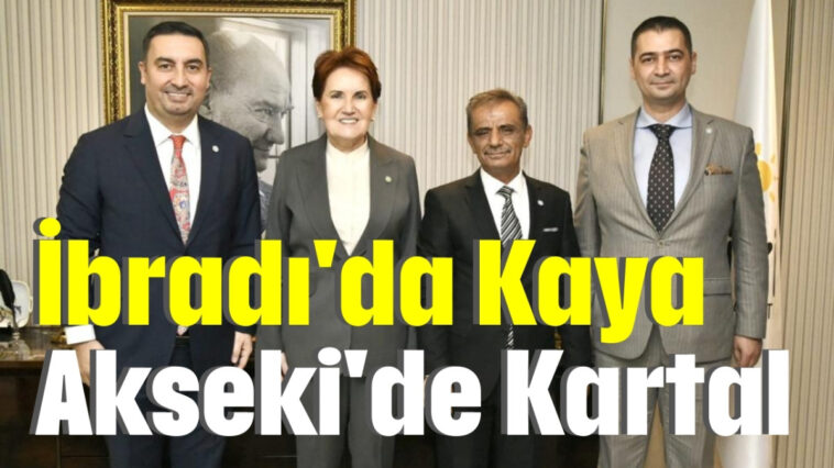 İbradı'da Kaya Akseki'de Kartal