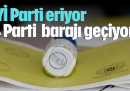 İYİ Parti eriyor, 4 Parti  barajı geçiyor