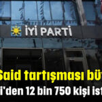 İYİ Parti'den 12 bin 750 kişi istifa etti