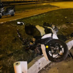 Motosiklet kontrolden çıktı: 1 ağır yaralı