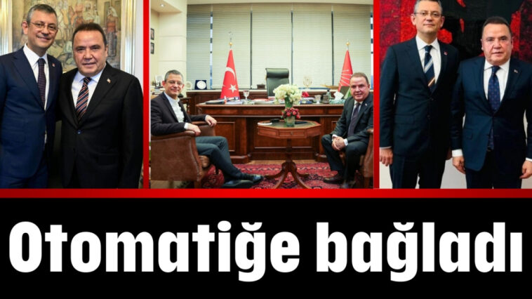 Otomatiğe bağladı