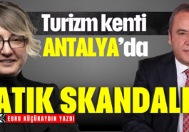 Turizm kenti Antalya’da  ATIK SKANDALI!