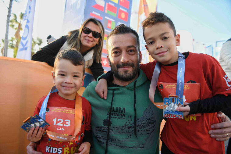 Ultra maratonun ikinci gününde çocuk koşusu gerçekleştirildi