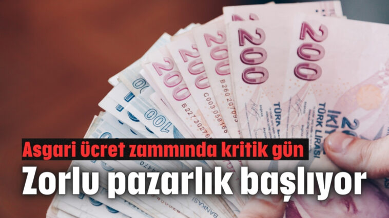 Zorlu pazarlık başlıyor