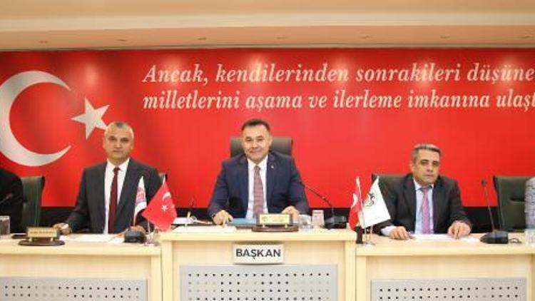 Alanya Belediyesinde yılın ilk meclisi