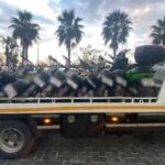 155 skuter trafikten men edildi