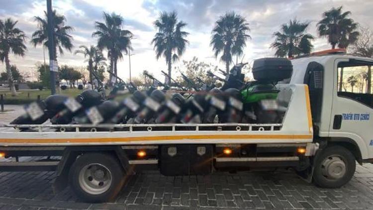 155 skuter trafikten men edildi