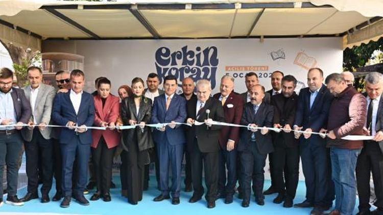Kepezde yılın ilk açılışı; Erkin Koray Kütüphanesi