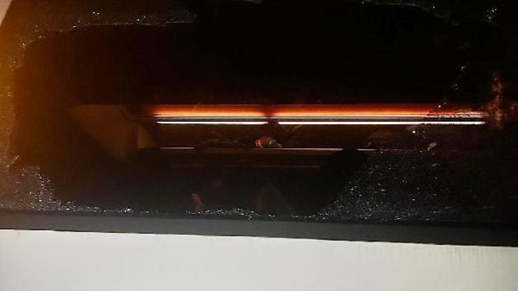 Alanyaspor taraftarını taşıyan otobüslere taşlı saldırı