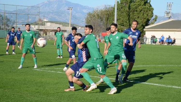 Serik Belediyespor hazırlık maçında yenildi