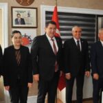 AESOB Başkanı Dereden Başkan Topaloğluna ziyaret