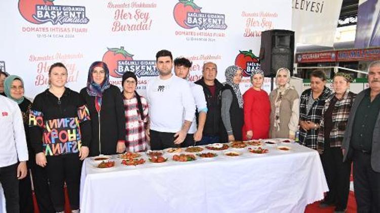 Domates temalı yemek yarışması