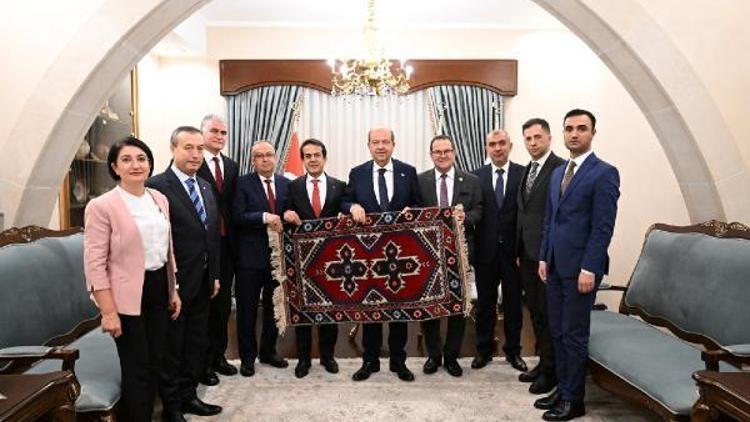ATBden KKTC Cumhurbaşkanı Tatara ziyaret