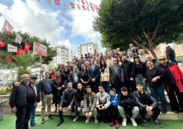 Aday adaylığını örgütle paylaştı