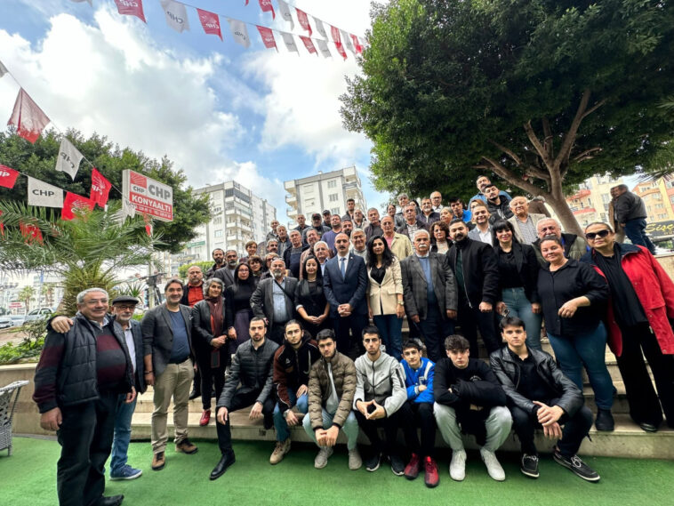 Aday adaylığını örgütle paylaştı