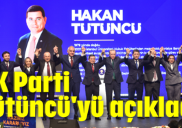 AK Parti Tütüncü'yü resmen açıkladı