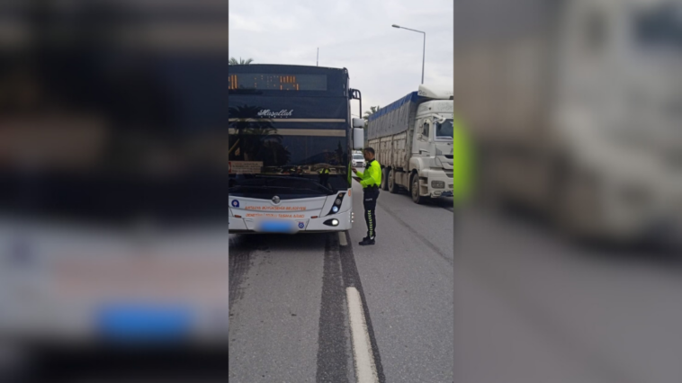Alanya’da halk otobüslerine 38 bin 76 lira para cezası