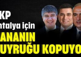 Antalya AKP için dananın kuyruğu kopuyor!