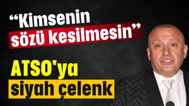 ATSO'ya siyah çelenk